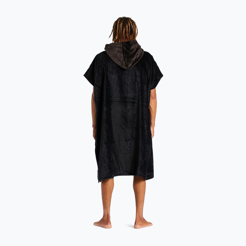 Billabong Uomo Asciugamano con cappuccio nero 2