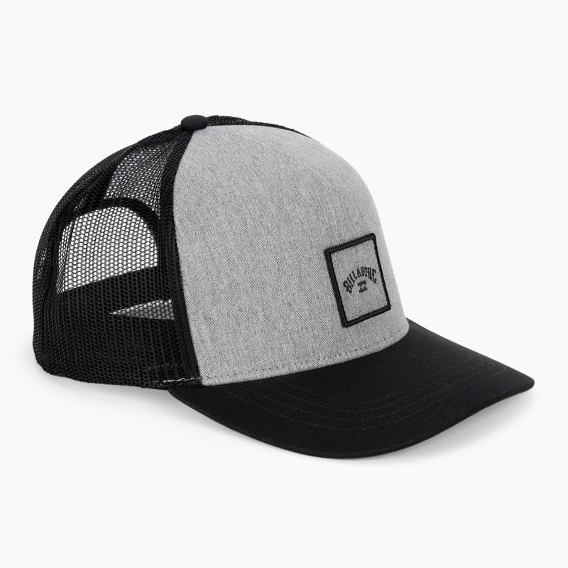 Cappello da baseball da uomo Billabong Stacked Trucker grigio erica