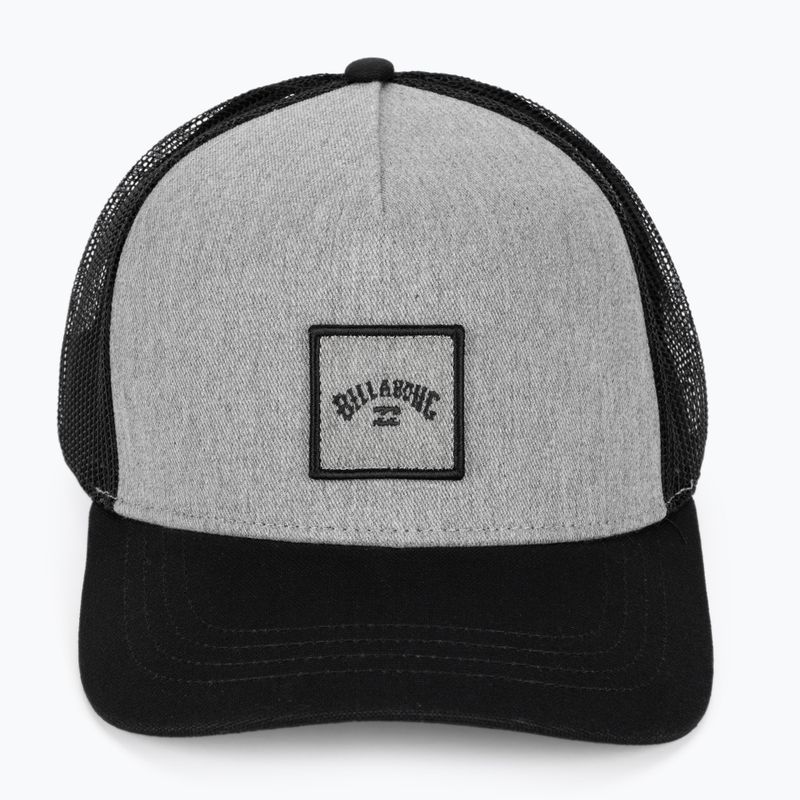 Cappello da baseball da uomo Billabong Stacked Trucker grigio erica 4