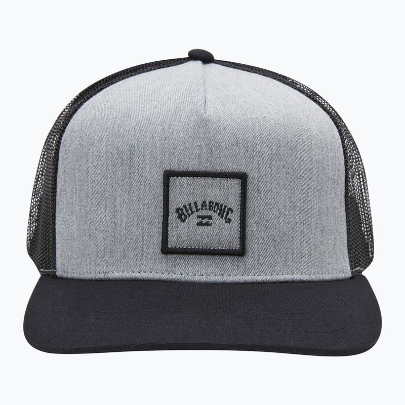 Cappello da baseball da uomo Billabong Stacked Trucker grigio erica 6