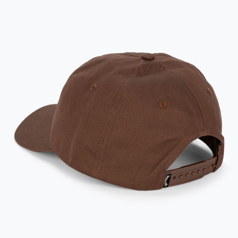 Cappello da baseball da uomo Billabong Daily Snapback chocolate 3