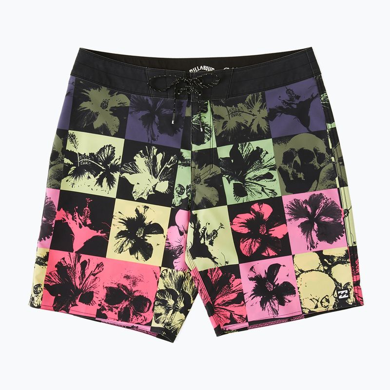 Pantaloncini da bagno Billabong Sundays Pro uomo multicolore