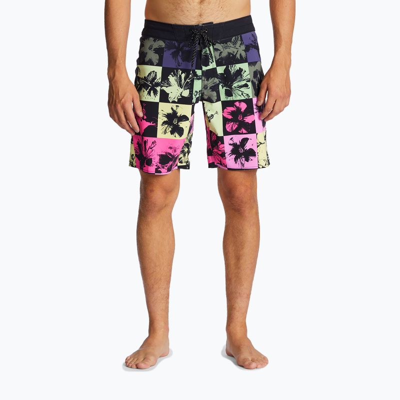 Pantaloncini da bagno Billabong Sundays Pro uomo multicolore 3