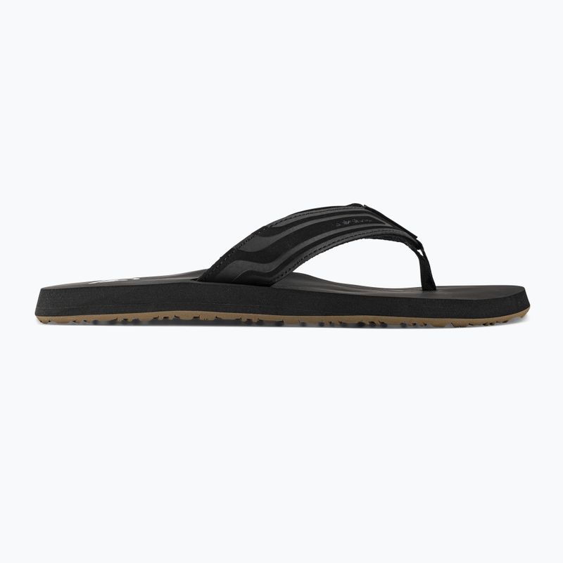 Infradito Quiksilver Monkey Wrench Core nero da uomo 2