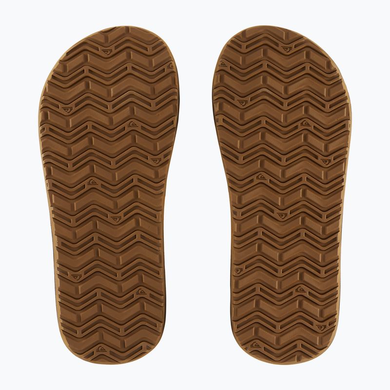 Infradito Quiksilver Monkey Wrench Core marrone per uomo 12