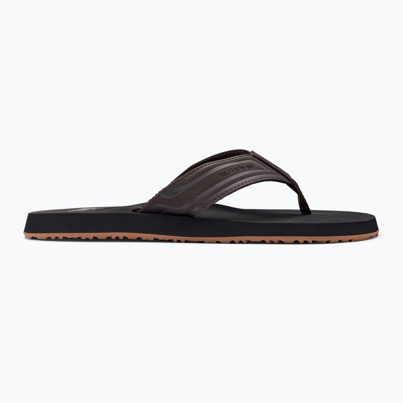 Infradito Quiksilver Monkey Wrench Core marrone per uomo 2