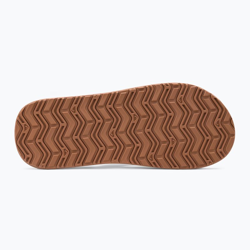 Infradito Quiksilver Monkey Wrench Core marrone per uomo 5