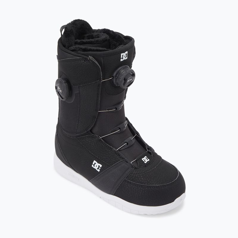 Scarponi da snowboard da donna DC Lotus nero/bianco 6