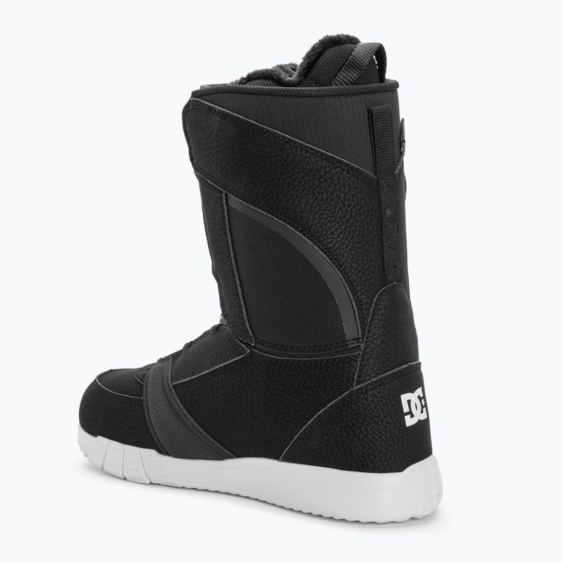 Scarponi da snowboard da donna DC Lotus nero/bianco 2