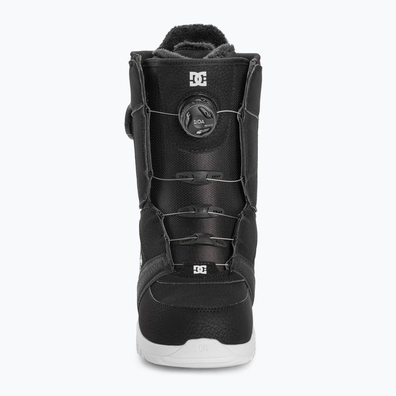 Scarponi da snowboard da donna DC Lotus nero/bianco 3