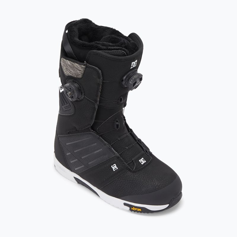 Scarponi da snowboard da uomo DC Judge nero/bianco 6