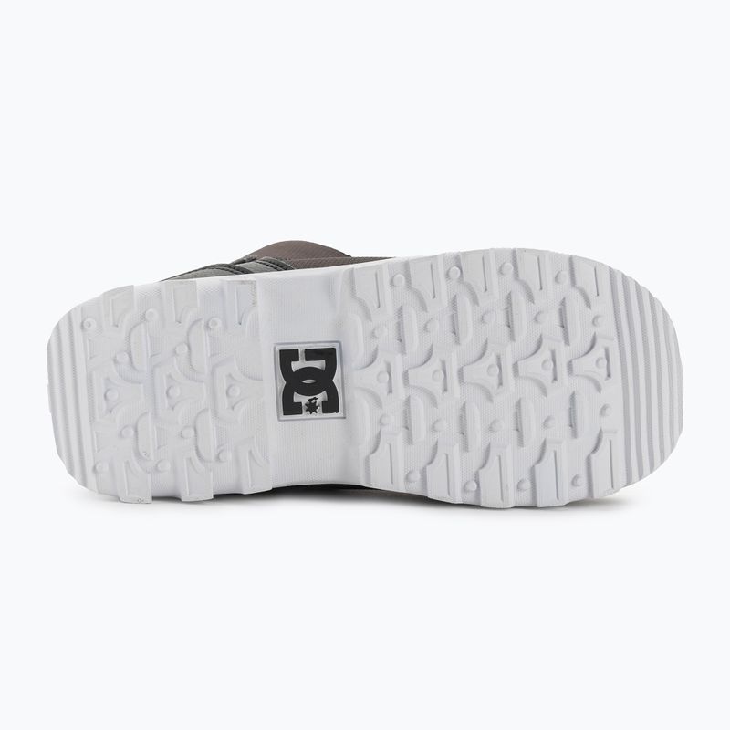 Scarponi da snowboard per bambini DC Youth Scout Jr nero/bianco 4