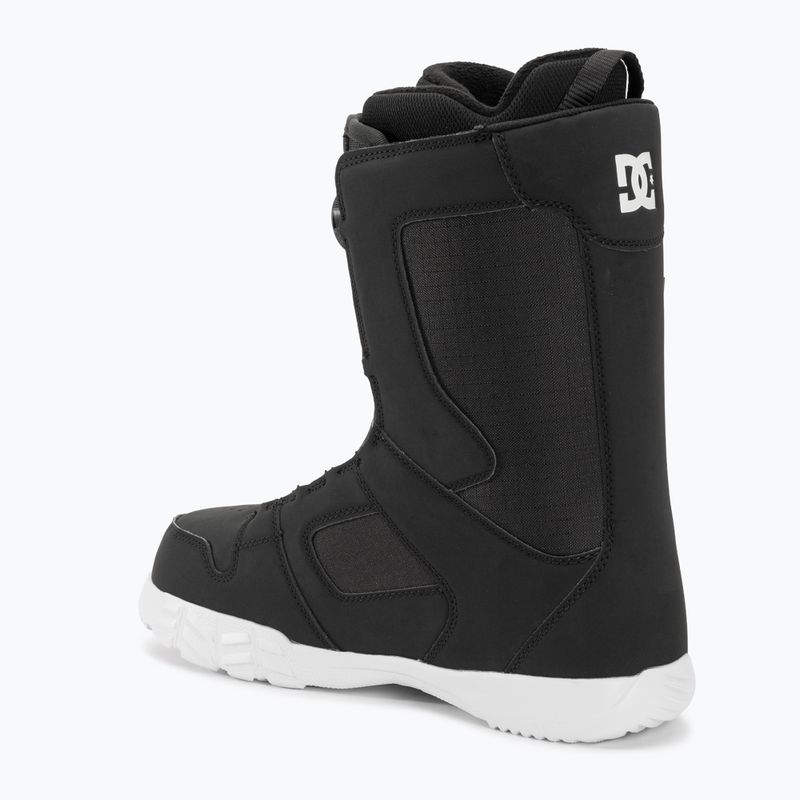 Scarponi da snowboard da uomo DC Phase Boa nero/bianco 2
