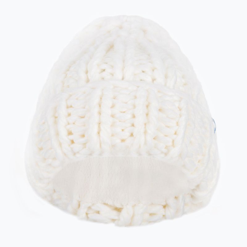 Berretto invernale da donna ROXY Chloe Kim Beanie bianco brillante 2