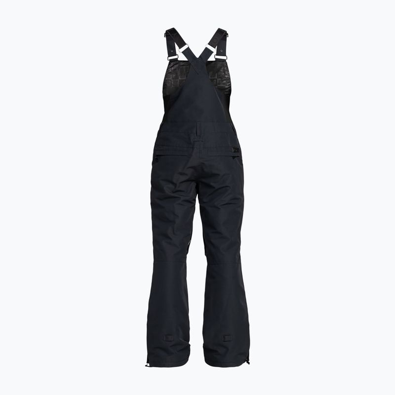 Pantaloni da snowboard da donna ROXY Rideout Bib nero vero 7