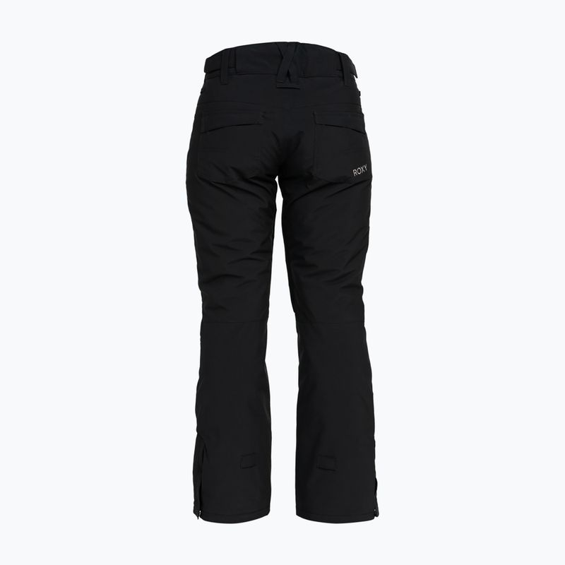 Pantaloni da snowboard da donna ROXY Backyard nero vero 9