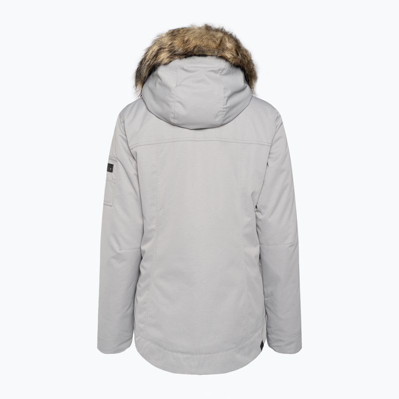 Giacca da snowboard donna ROXY Meade grigio erica 4