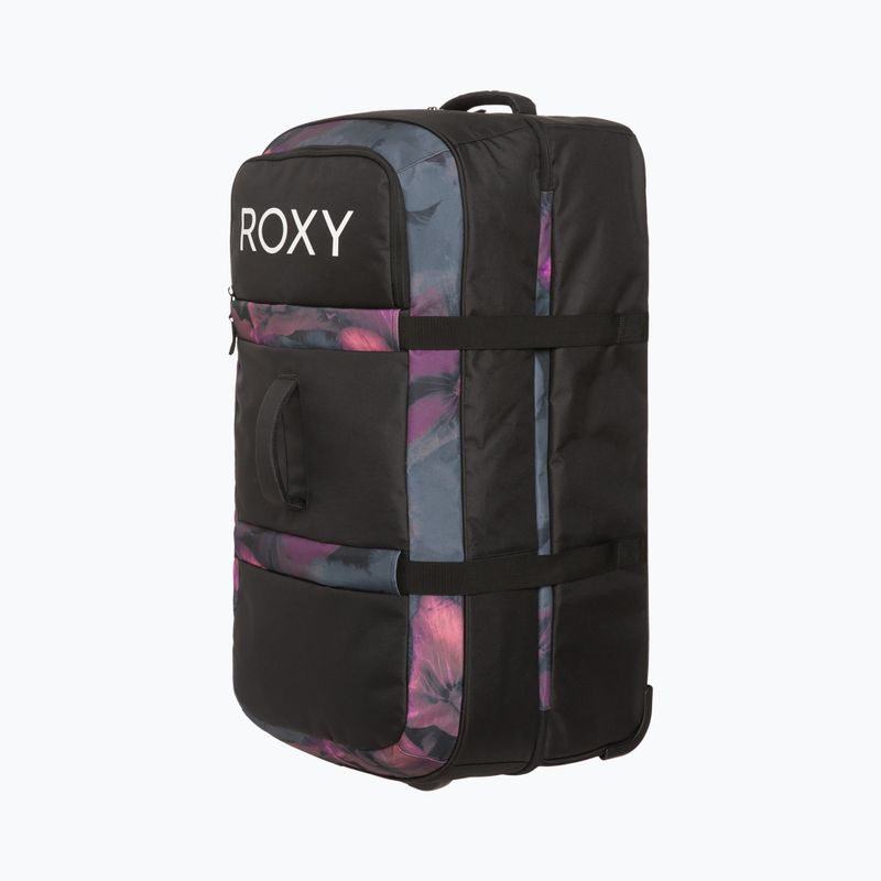 ROXY Borsa da viaggio Long Haul 105 l true black pansy pansy 2