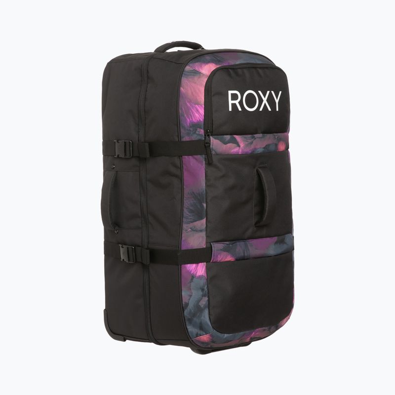 ROXY Borsa da viaggio Long Haul 105 l true black pansy pansy 4