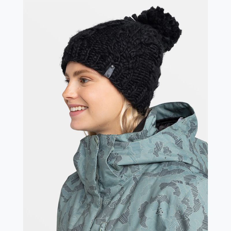 Berretto invernale da donna ROXY Winter true black 4