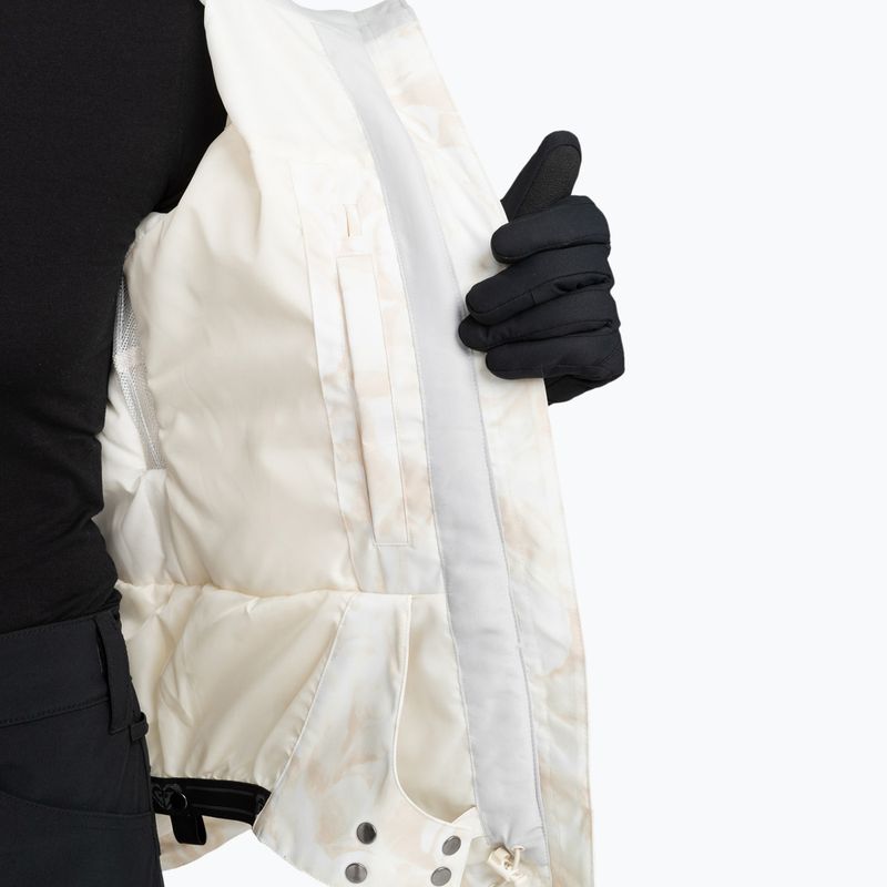 Giacca da snowboard da donna ROXY Jet Ski egret glow 5