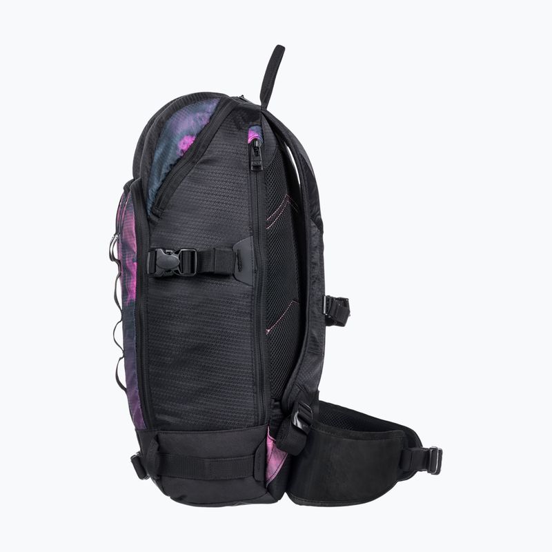 Zaino da snowboard ROXY Tribute 23 l true black pansy da donna 5