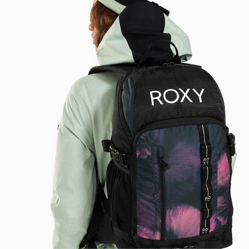 Zaino da snowboard ROXY Tribute 23 l true black pansy da donna 8