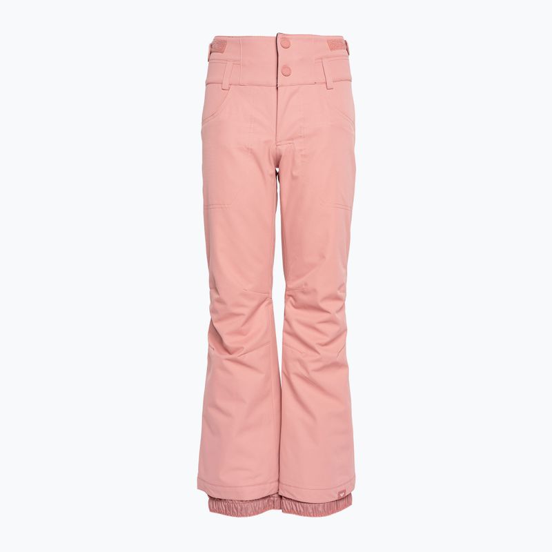 Pantaloni da snowboard per bambini ROXY Diversion Girl dusty rose 3