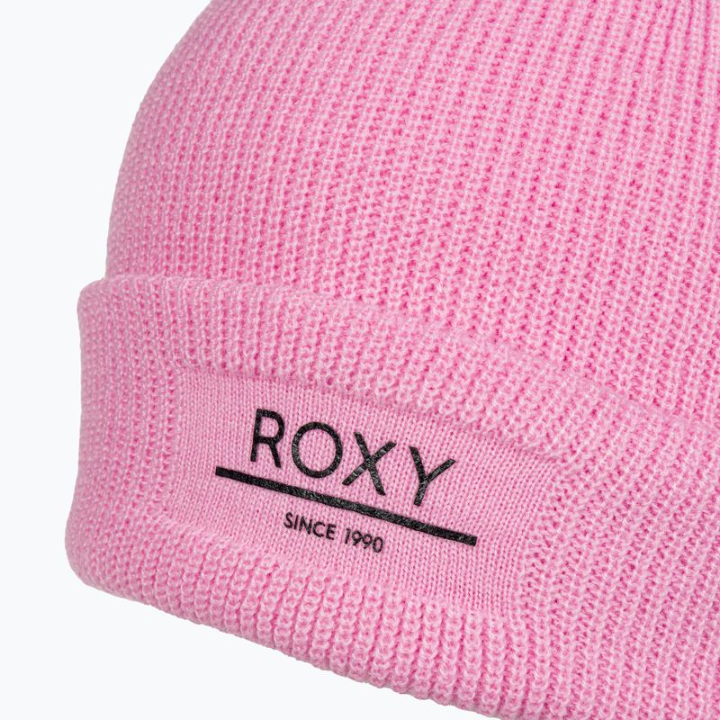 Berretto invernale da donna ROXY Folker Beanie rosa glassa 4