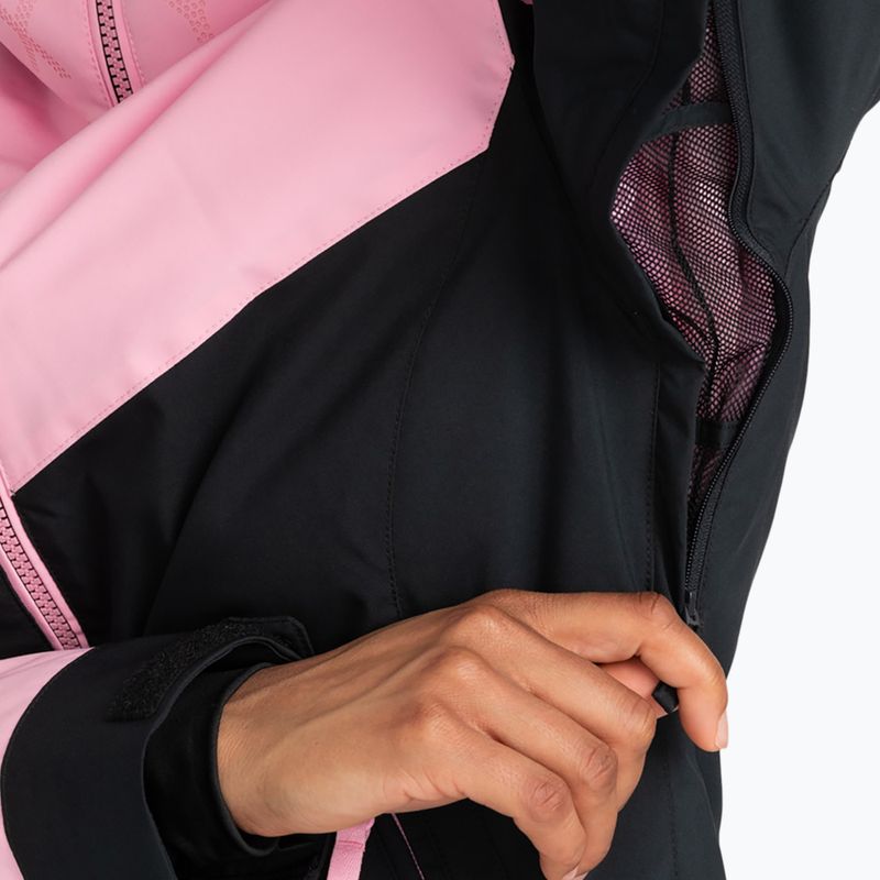 Giacca da snowboard donna ROXY Free Jet Block rosa glassa 3