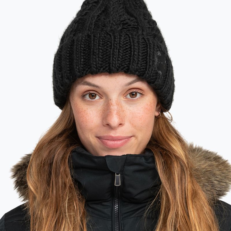 Berretto invernale da donna ROXY Tram Beanie nero vero 8