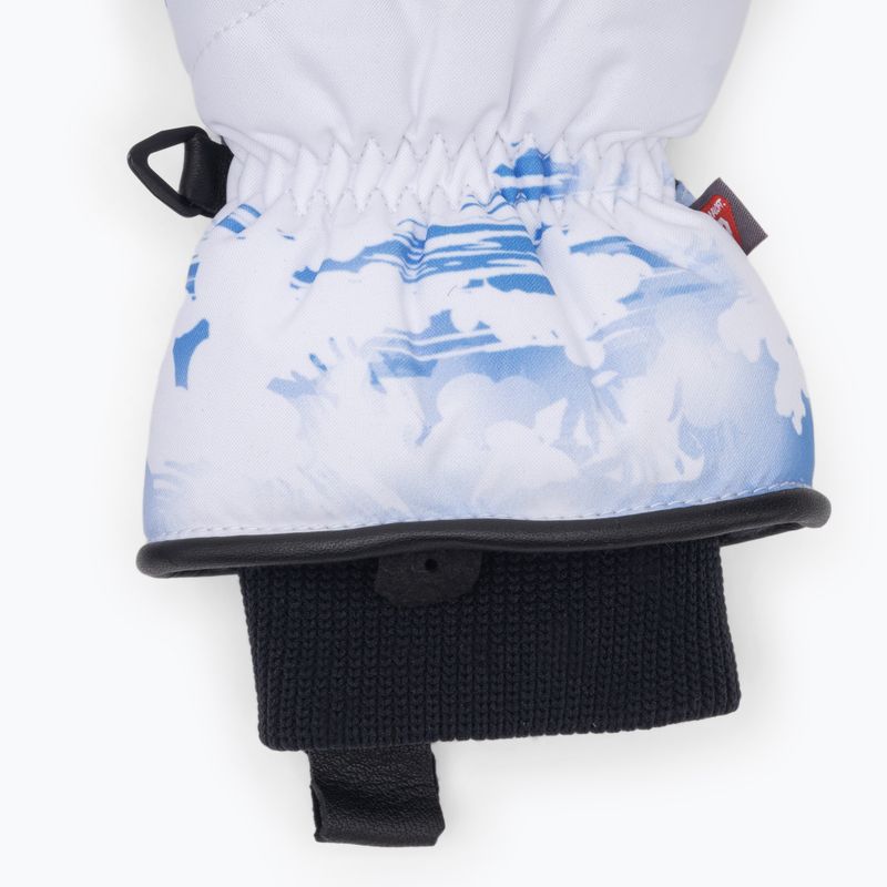 Guanti da snowboard da donna ROXY Flint Creek Mitt nuvole blu azzurro 6