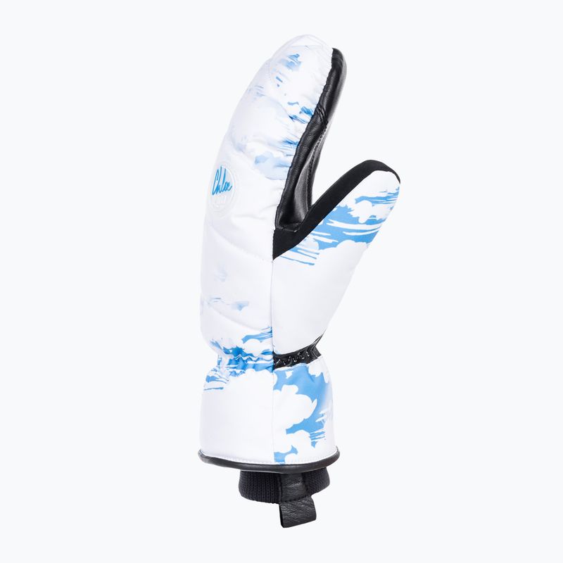 Guanti da snowboard da donna ROXY Flint Creek Mitt nuvole blu azzurro 8