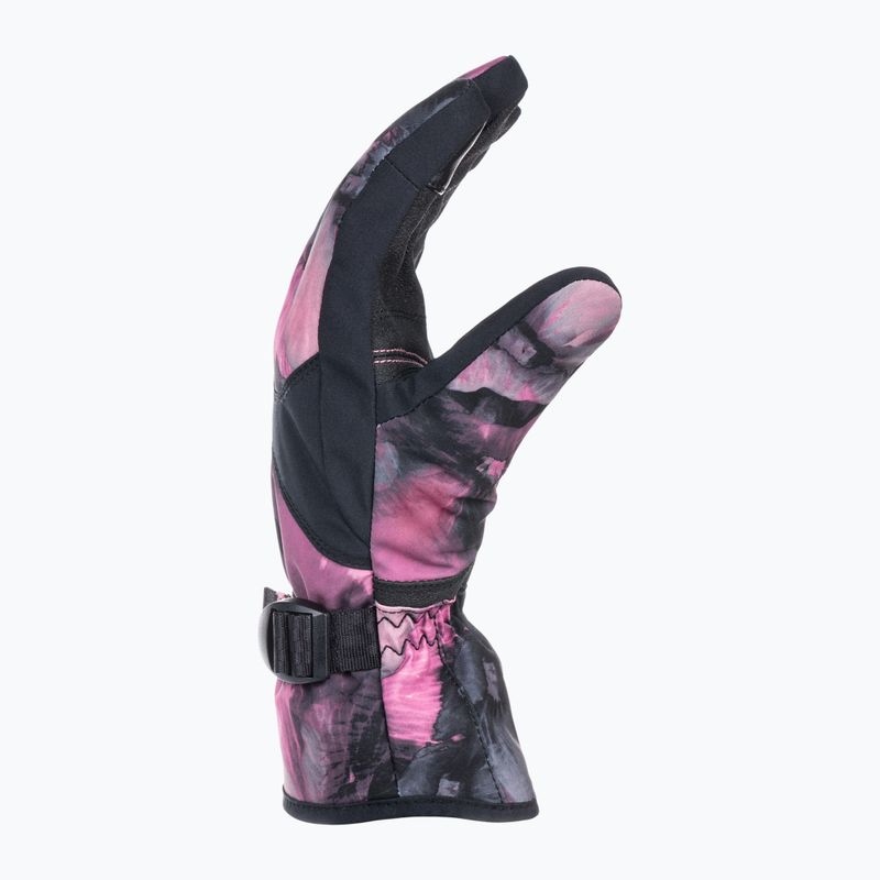 Guanti da snowboard da donna ROXY Jetty true black pansy pansy 2