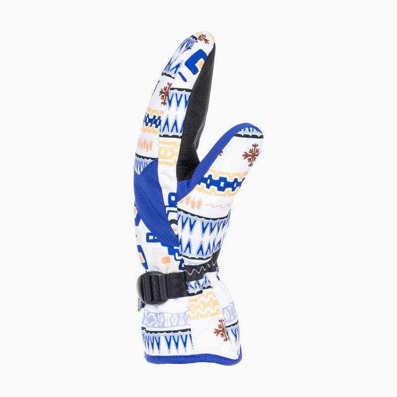 Guanti da snowboard da donna ROXY Jetty Mitt bianco brillante chandall 2