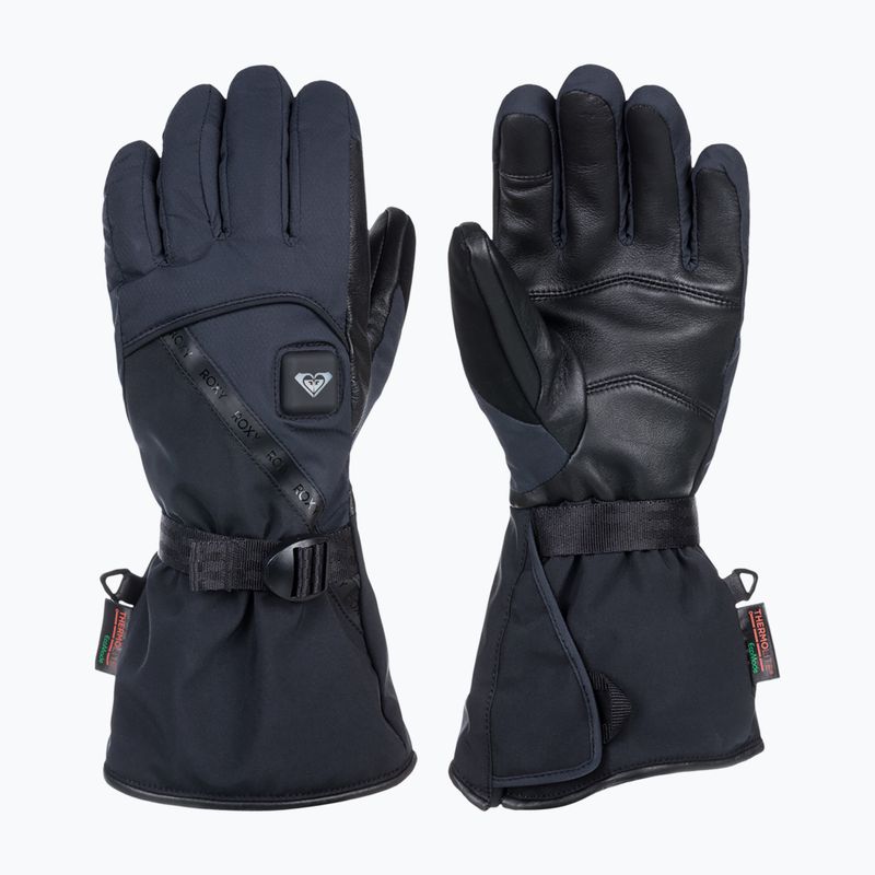 Guanti da snowboard da donna ROXY Sierra Warmlink nero vero 5