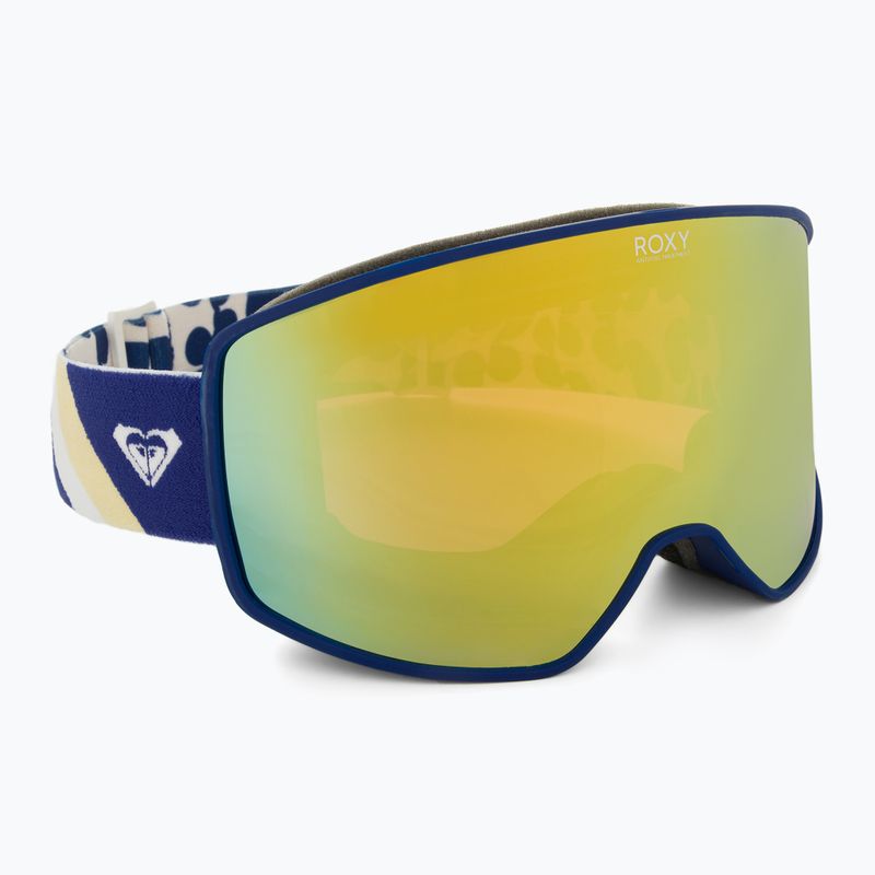 Occhiali da snowboard ROXY Storm Peak chic/gold ml da donna