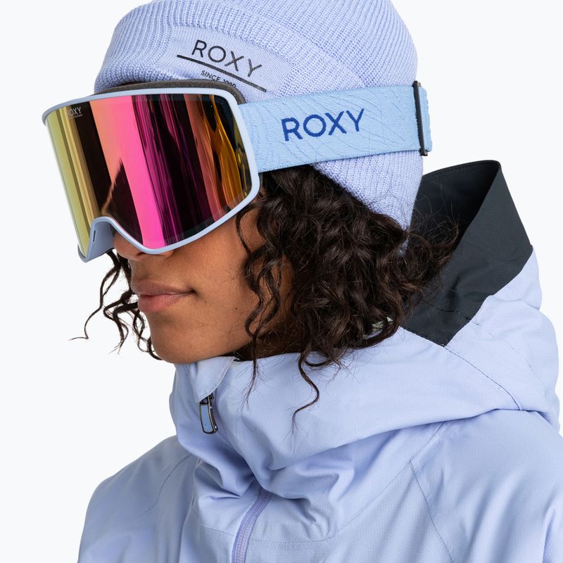 ROXY Storm Occhiali da snowboard da donna easter egg/purple ml 8