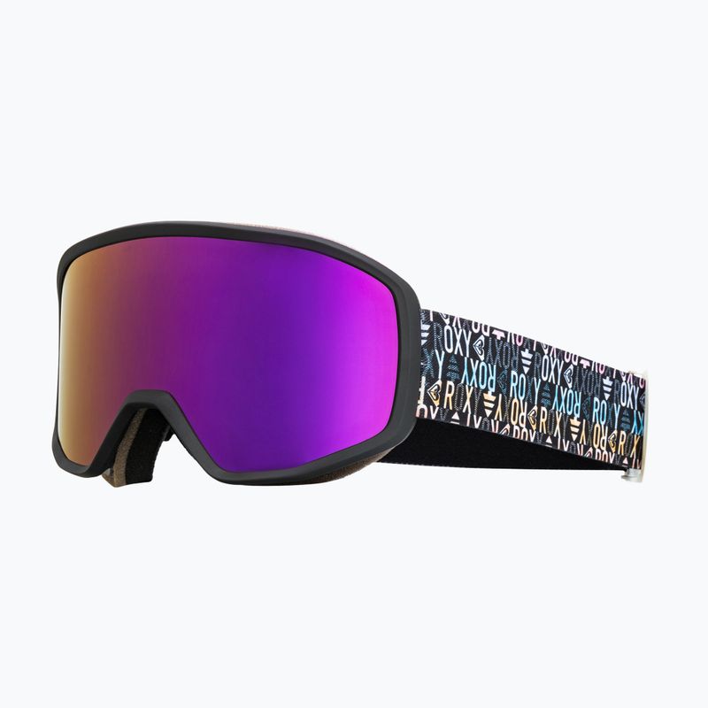 Occhiali da snowboard da donna ROXY Izzy sapin/viola ml 5