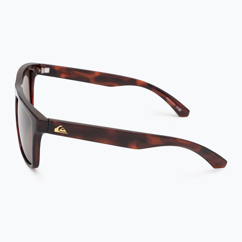 Occhiali da sole da uomo Quiksilver Ferris marrone tartaruga 4