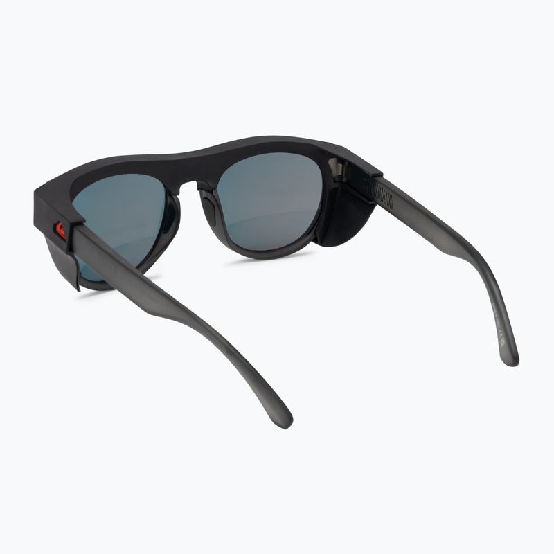 Occhiali da sole polari Quiksilver Eliminator + Plz smoke/mi q red 2