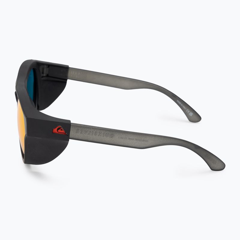 Occhiali da sole polari Quiksilver Eliminator + Plz smoke/mi q red 4
