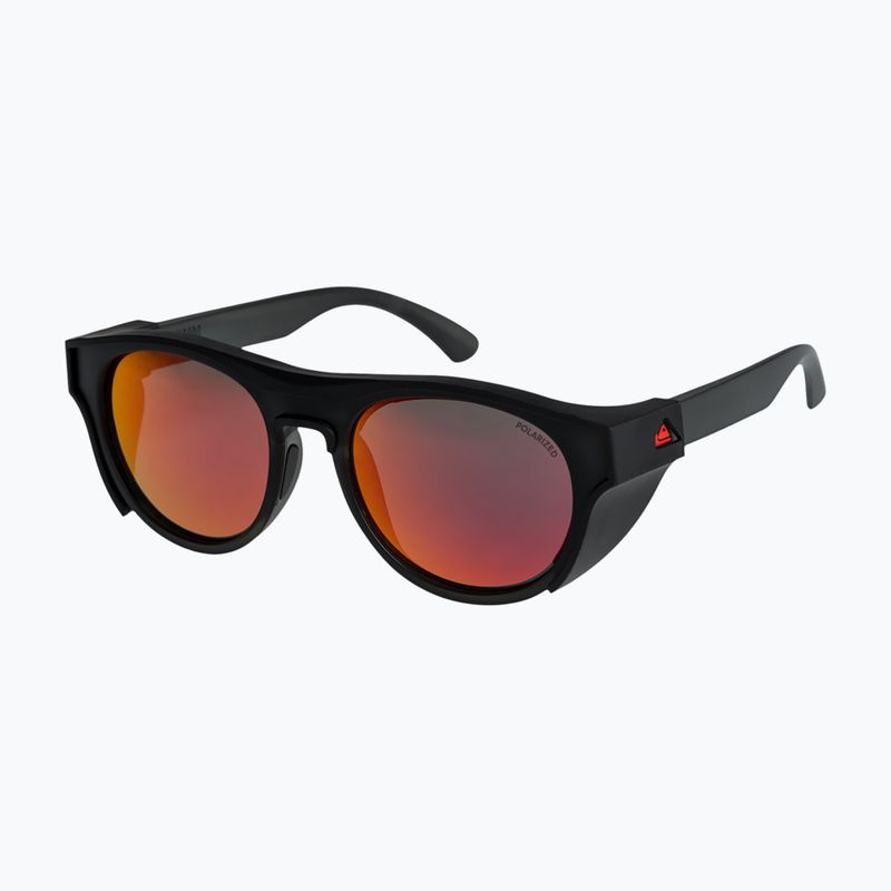 Occhiali da sole polari Quiksilver Eliminator + Plz smoke/mi q red 6