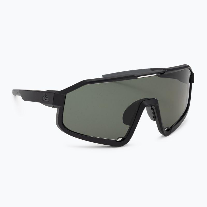 Occhiali da sole da uomo Quiksilver Slash Polarised nero verde plz