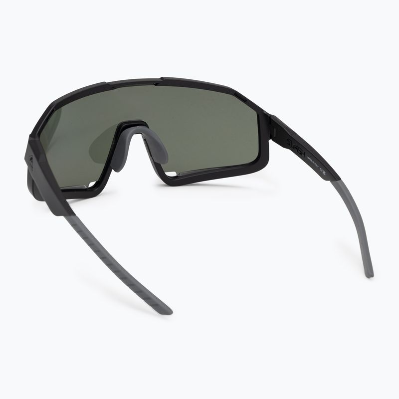 Occhiali da sole da uomo Quiksilver Slash Polarised nero verde plz 2