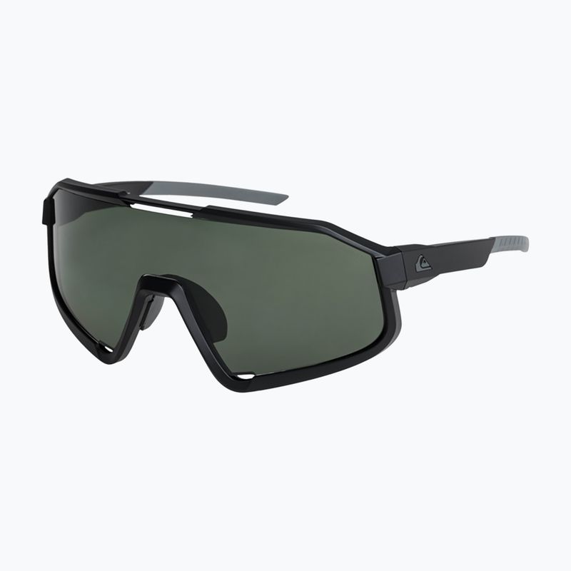 Occhiali da sole da uomo Quiksilver Slash Polarised nero verde plz 5