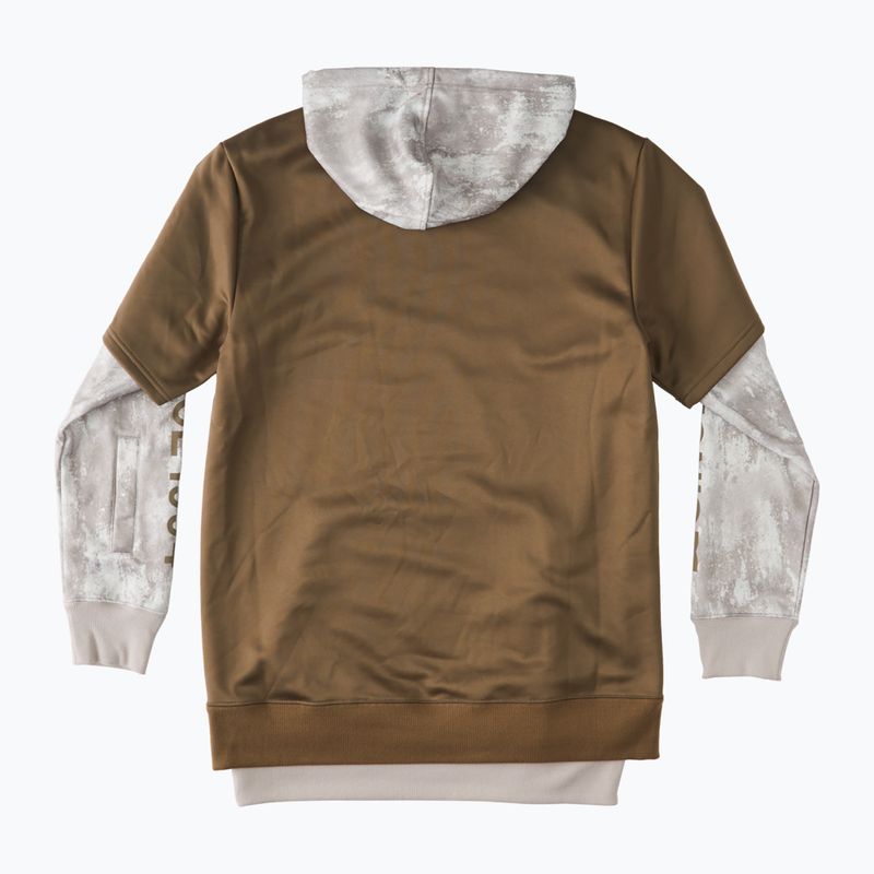 Felpa da snowboard DC Dryden sand stone da uomo 9