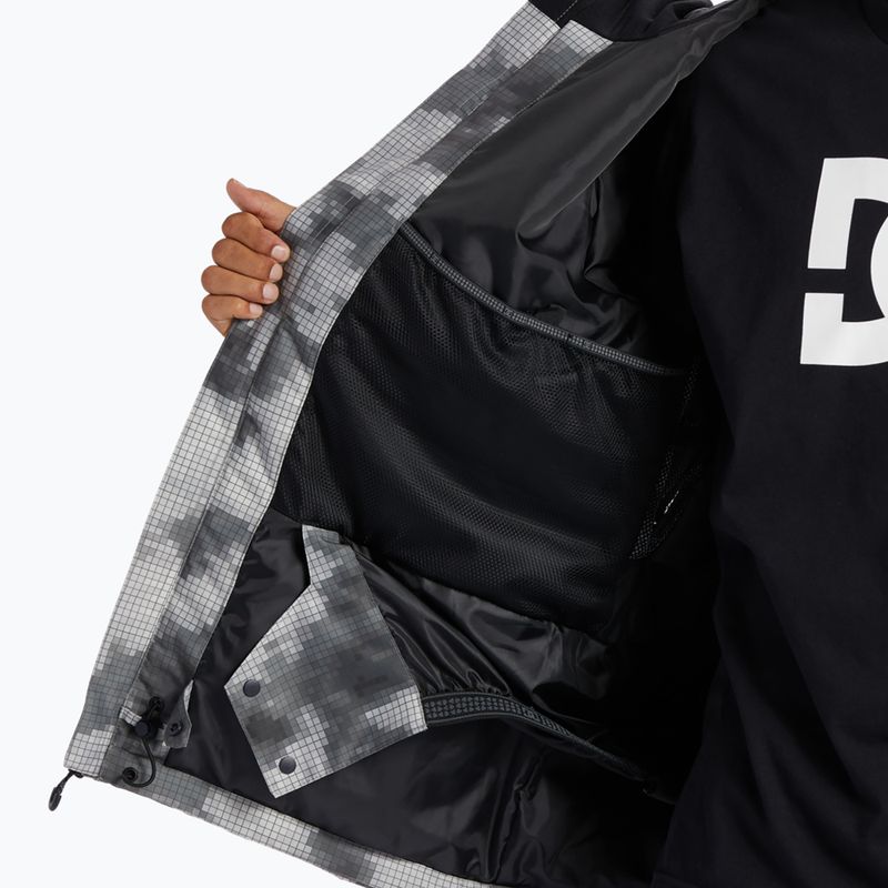 Giacca da snowboard DC Basis Print Cloud Cover da uomo 7