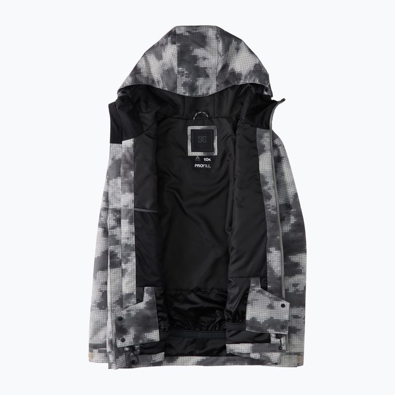 Giacca da snowboard DC Basis Print Cloud Cover da uomo 13