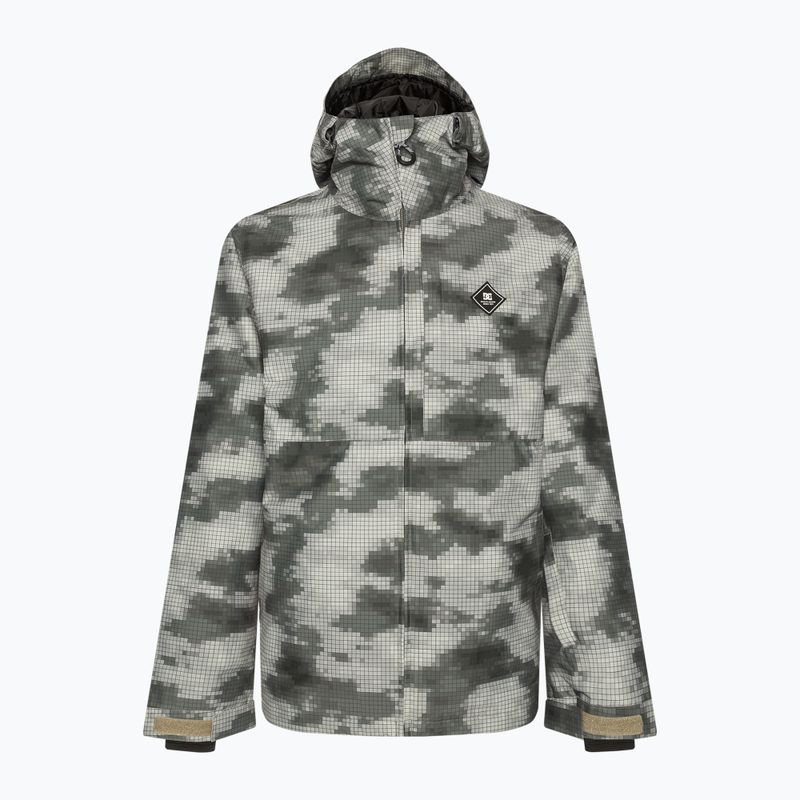 Giacca da snowboard DC Basis Print Cloud Cover da uomo 9